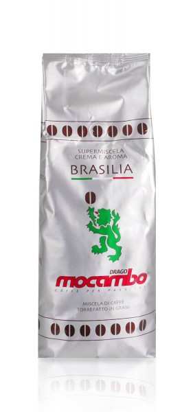 AKTION - Mocambo Supermiscela Brasilia "Crema e Aroma" 1kg Bohnen von Mocambo