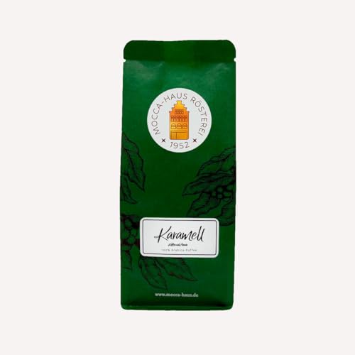 Kaffee "Karamell" Größe: 250 g, Mahlgrad: gemahlen für French Press/Bistrokanne von Mocca-Haus Rösterei 1952