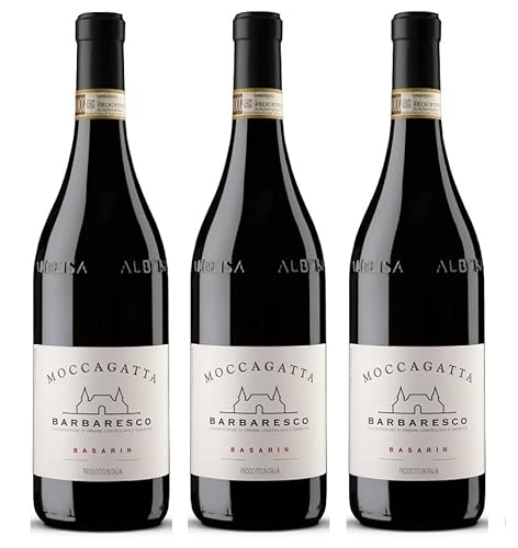 3x 0,75l - 2021er - Moccagatta - Basarin - Barbaresco D.O.C.G. - Piemonte - Italien - Rotwein trocken von Moccagatta