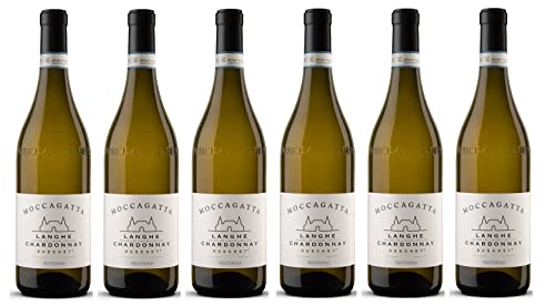 6x 0,75l - 2022er - Moccagatta - Buschet - Chardonnay - Langhe D.O.P. - Piemonte - Italien - Weißwein trocken von Moccagatta