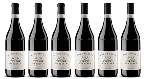 6x 0,75l - 2022er - Moccagatta - Langhe Nebbiolo - Langhe D.O.P. - Piemonte - Italien - Rotwein trocken von Moccagatta