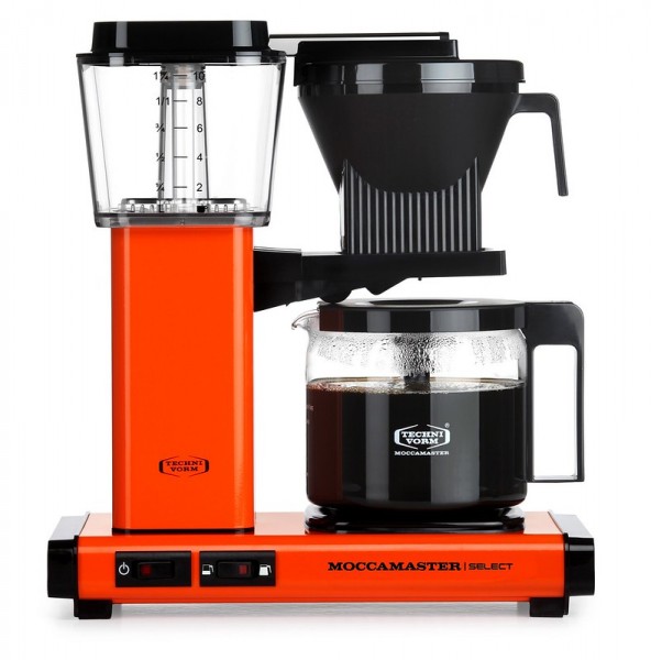 Moccamaster KBG SELECT - Filterkaffeemaschine orange von Moccamaster Filterkaffeemaschinen