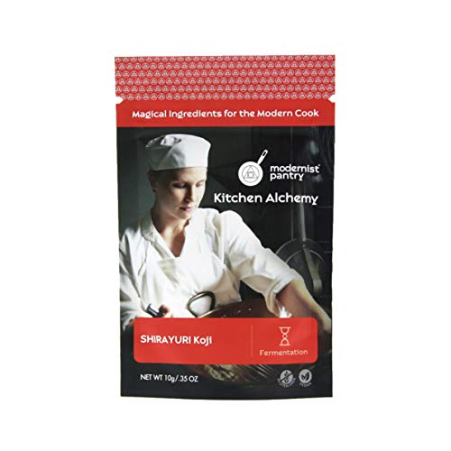 Shirayuri Koji [Aspergillus oryzae] Spores Gluten-Free Vegan - 10g/0.35oz von Modernist Pantry