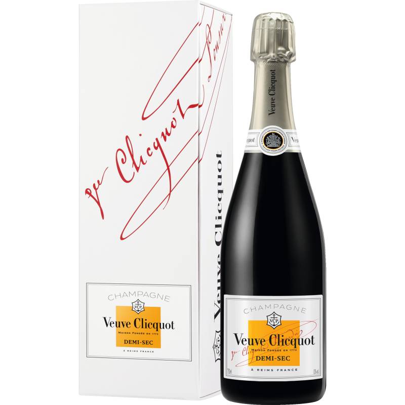 Champagne Veuve Clicquot, Demi-Sec, Champagne AC, Champagne, Schaumwein von Moet Hennessy Deutschland GmbH, Seidlstr. 23 80335 München