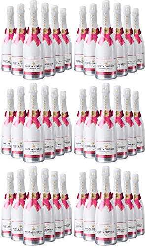 6 x Moet & Chandon Ice Imperial Rose Champagner Flaschen Set (6 x 0.75 l) von Moët & Chandon