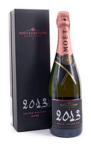 Moët & Chandon Champagne GRAND VINTAGE ROSÉ Brut 2013 12,5% Vol. 0,75l in Geschenkbox von Moët & Chandon