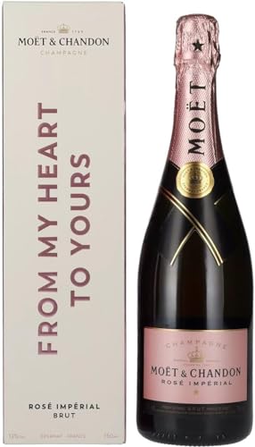 Moët & Chandon Champagne ROSÉ IMPÉRIAL Brut Say Yes To Love 12% Vol. 0,75l in Geschenkbox von Moët & Chandon