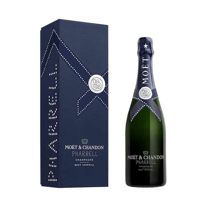 Moët & Chandon x Pharrell Williams Édition Limitée Brut Impérial Bleu Nuit von Moët & Chandon