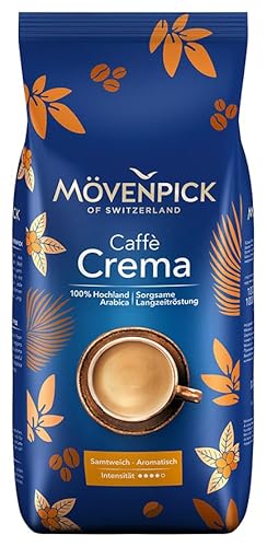 Kaffee-Mega-Sparpaket CAFFÈ CREMA von Mövenpick, 24x1000g Bohnen von Mövenpick