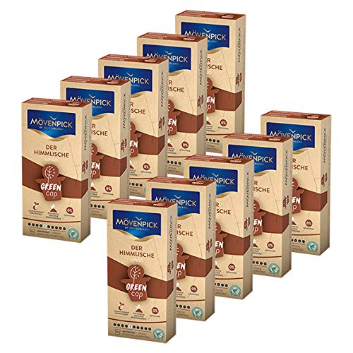 MÖVENPICK DER HIMMLISCHE LUNGO Kaffeekapseln 10 x 10 Kapseln Sparset von Mövenpick