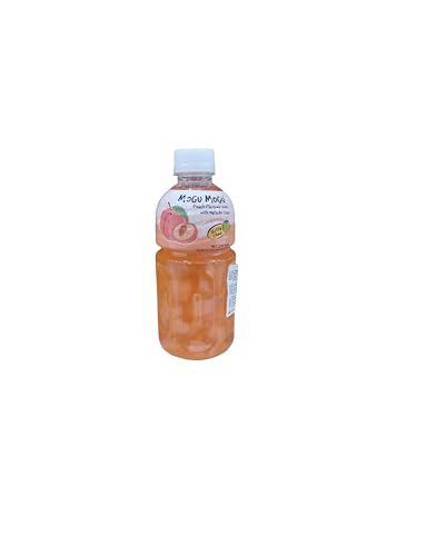 MoGu MoGu Pfirsich Softdrink 320ml - Halal Coco de Nata Peach Flavour Jalda von Mogu Mogu