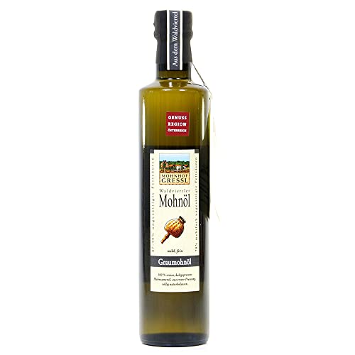 Waldviertler Graumohnöl 500ml von Mohnhof Gressl