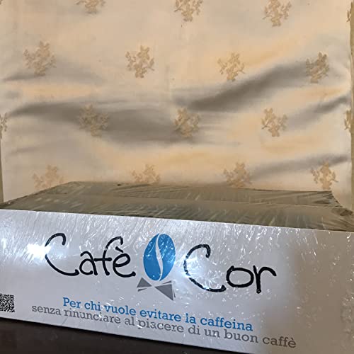 100 Beutel Café Cor Vakuumverpackte entkoffeinierte Kaffeemischung (50+50) von Mokawine