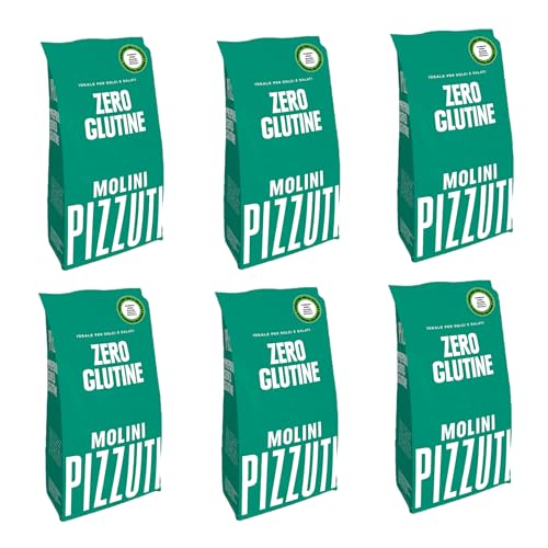 Pizzuti Mehl"Glutenfrei für Pizza" 500 Gr - Paket 6 Stück von Molini Pizzuti