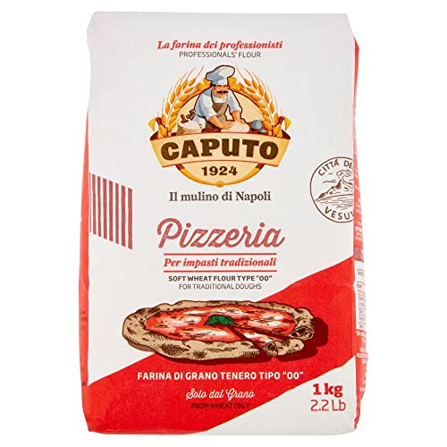 3x Farina Molino Caputo Pizzeria per Pizza Napoli Pizzamehl Pizza Mehl 1kg von Molino Caputo