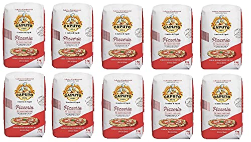 Caputo - Pizzeria Tipo 00 Weichweizengrieß 1kg (10er Pack) von Molino Caputo