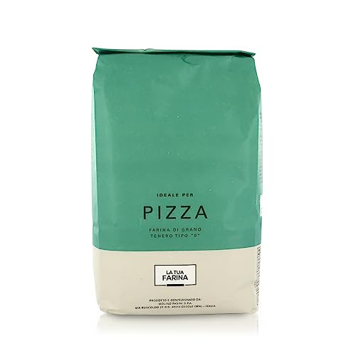 Molino Pasini Mehl für Pizza, Weichweizenmehl Type 0 / 550, Weizen aus Italien, Pizzamehl, 1 Kg von Molino Pasini