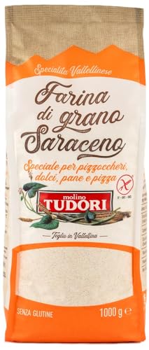 Molino Tudori - Rohes Natürliches Buchweizenmehl (1Kg) | Glutenfrei | GMO Frei von Molino TUDORI