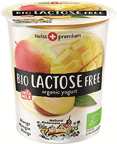 Bio Jogurt lactosefrei Mango 12 x 200 gr von Molkerei Biedermann