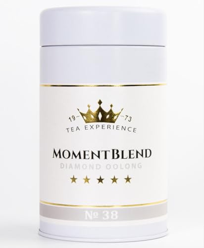 Diamond Oolong Shui Xian Nr. 38 - Premium Oolong Tee aus WUYI SHAN Naturschutzgebiet - Feine Aromen, Gesundheitsvorteile - 100 Gramm loser Tee Von MomentBlend von MomentBlend