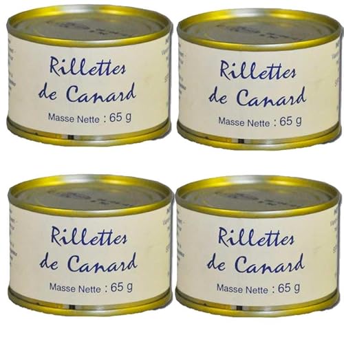 Enten-Rillettes – 4 Boxen 65 g von Mon Epicerie Fine de Terroir