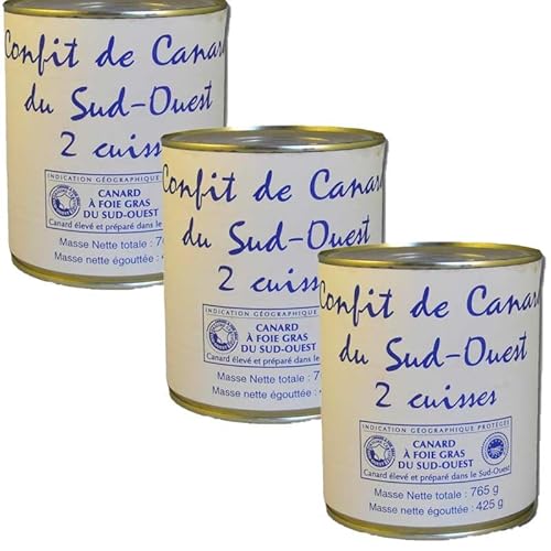 Entenconfit, 3 x 765 g von Mon Epicerie Fine de Terroir