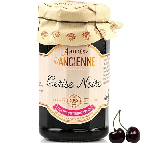 Schwarze Kirschmarmelade, 270 g von Mon Epicerie Fine de Terroir