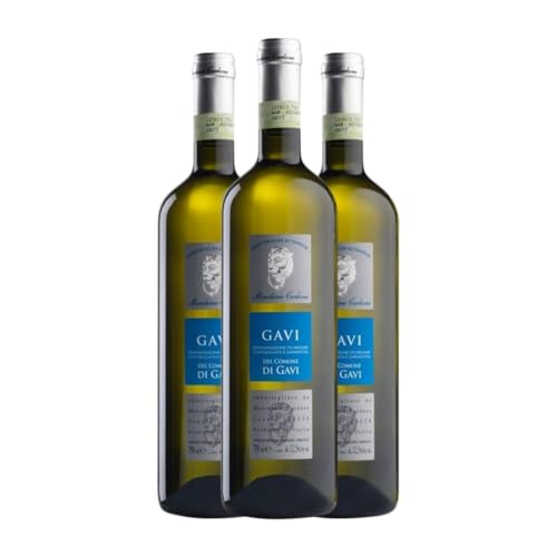 Monchiero Carbone Comune Cortese Cortese di Gavi 75 cl Weißwein (Karton mit 3 Flaschen von 75 cl) von Monchiero Carbone