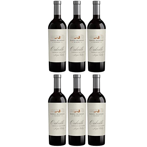 Robert Mondavi Oakville Cabernet Sauvignon Trocken Rotwein Wein Kalifornien I Visando Paket (6 x 0,75l) von Mondavi