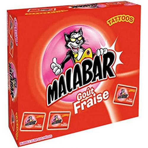 Malabar - Bubble Gum Fraise (200 x 6,7g) - EU von Mondelez Global LLC