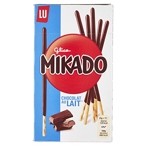 12x Mikado Keks-Stick mit Schokolade überzogen 75g Milchschokolade von Mondelez International