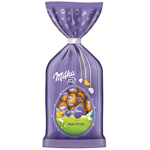 Milka - Nuss-Crisp Schoko-Eier Ostereier - 100g von Mondelez International