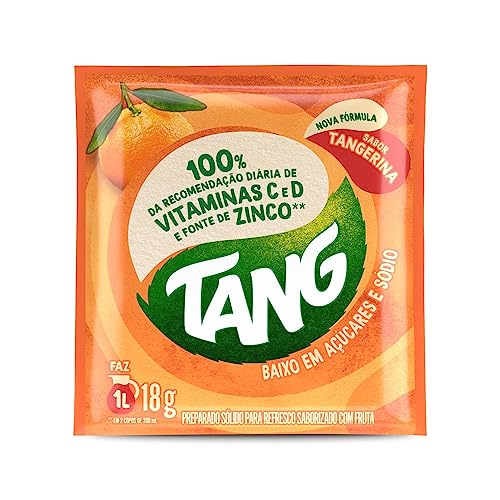 TANG Instant Getränkepulver mit Mandarinen Geschmack Refresco em Pó Sabor Tangerina 18g von Mondelez International