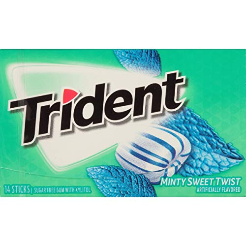 Trident Minty Sweet Twist Kaugummi von Mondelez International