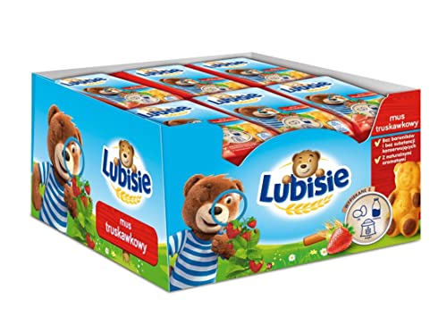 24x Lubisie Erdbeer-Mus ''Mus Truskawkowy'' 30g (Karton) von Mondelez International