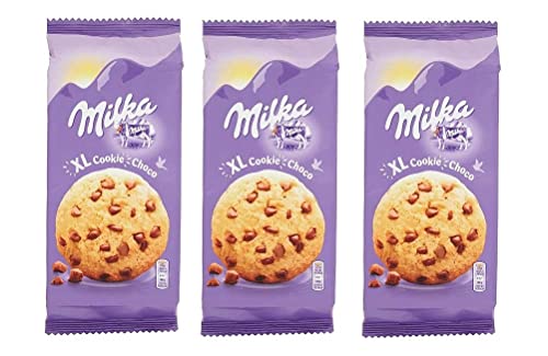 3x Milka Kekse XL choco mit tropfen schokolade 184g biscuits cookies von Mondelez International