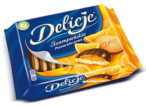 Delicje ''Pomaranczowe'' mit Orangen-Geleefüllung 294g von Mondelez