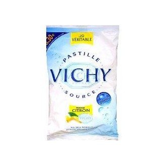 mondelez Pastille Vichy Citron Menthe, Bonbons aus Frankreich mit Minze und Zitrone 230g von Mondelez International