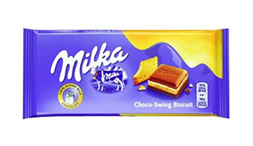 Schokolade Milka | Choco-Schaukel | Milka Großpackung | Milka Tafel Schokolade | 18 Pack | 1800 Gram Total von Mondelez International