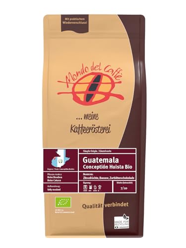 Guatemala Conceptión Huista Bio Länderkaffee, ganze Bohnen oder gemahlen, 100g von Mondo del Caffè