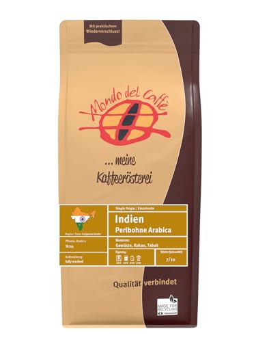 INDIEN PERLBOHNE ARABICA (PEABERRY, CARACOL) CRAIGMORE ESTATE GANZE BOHNE ODER GEMAHLEN von Mondo del Caffè