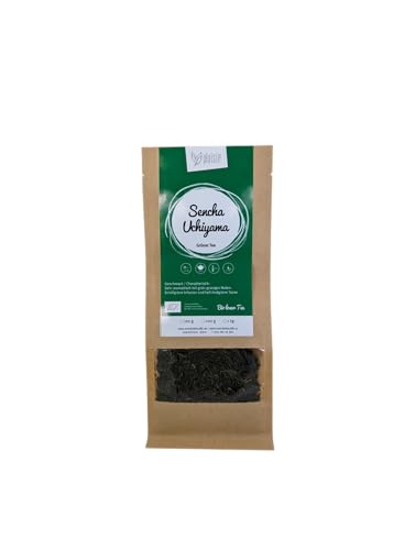 Plaisir loser Tee Japan Sencha Uchiyama Bio (200 GR) - Bio zertifiziert - Bio japanischer Grüntee von Mondo del Caffè