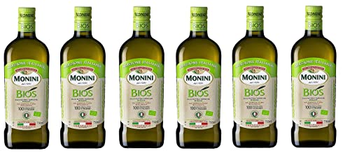 6x Monini Bios Olio Extravergine di Oliva BIO Natives Olivenöl Extra 750ml von Monini