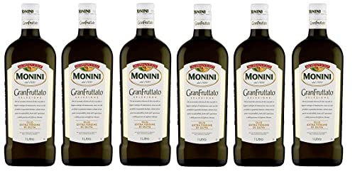 6x Monini GranFruttato Olio Extra Vergine di Oliva Natives Olivenöl Extra 1Lt von Monini