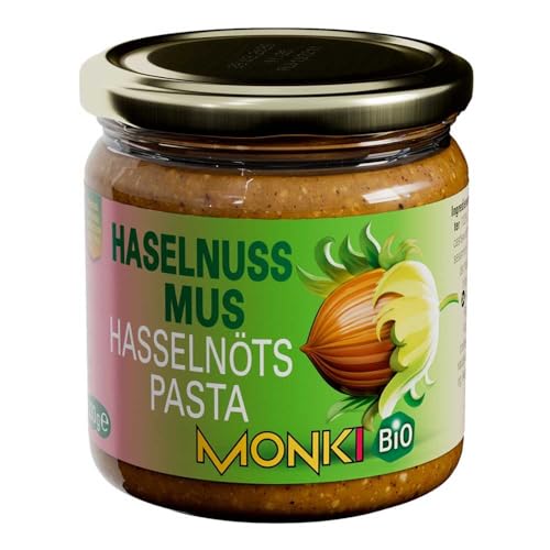 Monki Haselnussmus, geröstet, 330g (1) von Monki