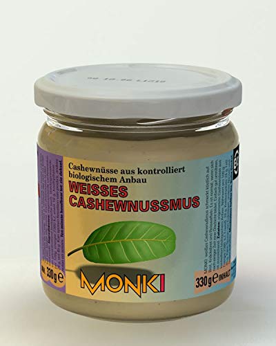 Monki Weisses Cashewnussmus - Bio - 330g von Monki