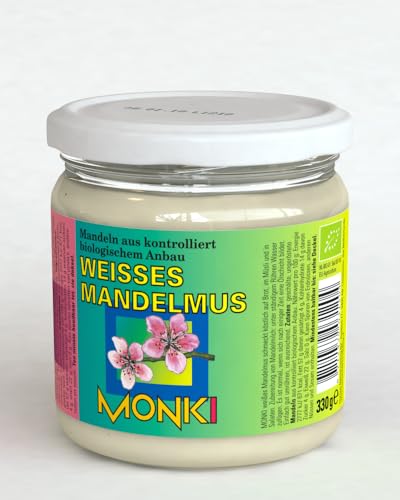 Weißes Mandelmus 12 x 330 gr von Monki