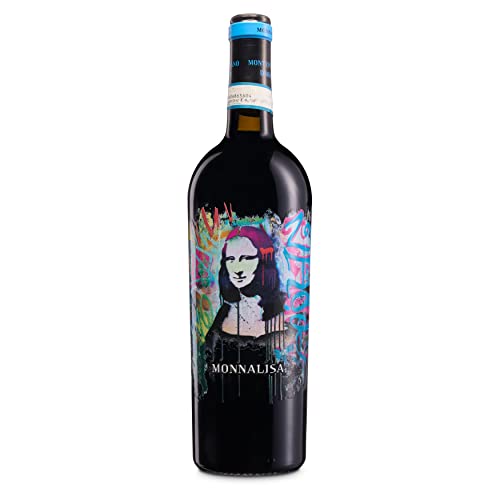 Monnalisa Montepulciano d'Abruzzo DOC, Intensiver Rotwein mit Weichen und Würzigen Noten, 14,5 % Vol., 750 ml Flasche von Monnalisa