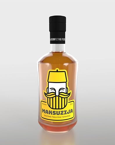 MAKSUZIJA QUITTENSCHNAPS 0,7 l | 40% Vol. | Die intensive Bernsteinfarbe und das fruchtige Aroma, dass an einer Mischung aus Apfel, Zimt und Zitrone erinnert wecken Ihre Sinne! von Monogram