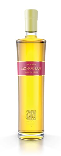 MONOGRAM APFELSCHNAPS 0,7L | 43% Vol. | Die Farbe von Bernstein, der Geruch von Apfelschalen, die Frische des Regens mit einem Hauch von Eiche, der Geschmack von Herbst und Abenden vor dem Kamin. von Monogram